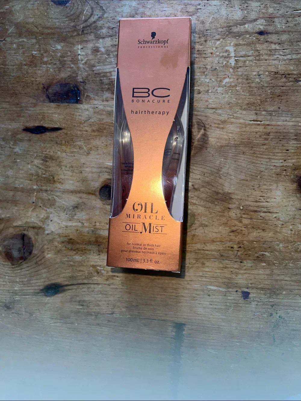 NIB Schwarzkopf BC Bonacure oil miracle oil mist for normal to thick hair 3.3oz